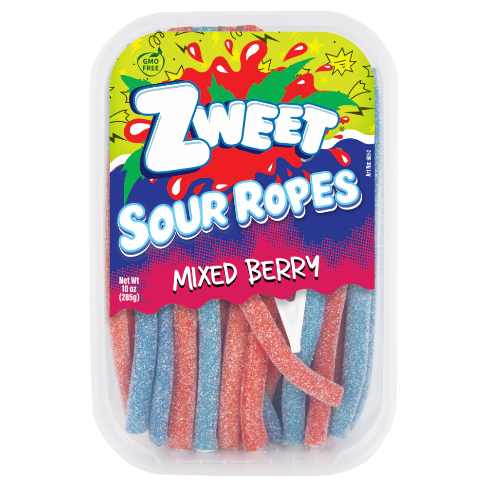 ZWEET - Sour Ropes - Mixed Berry (285g)