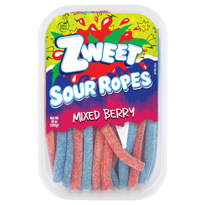 ZWEET - Sour Ropes - Mixed Berry (285g) – Alfie's Food Co.