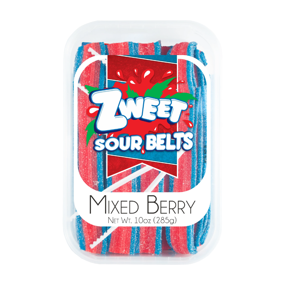 ZWEET - Sour Belts - Mixed Berry (285g)