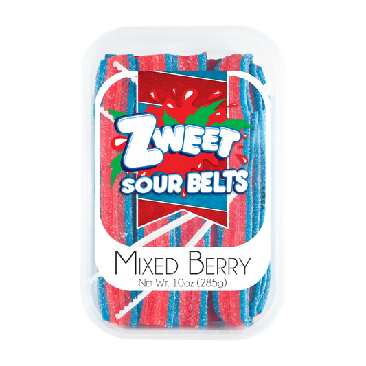 ZWEET - Sour Belts - Mixed Berry (285g)