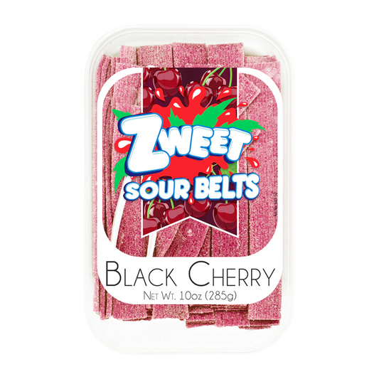 ZWEET - Sour Belts - Black Cherry (285g)