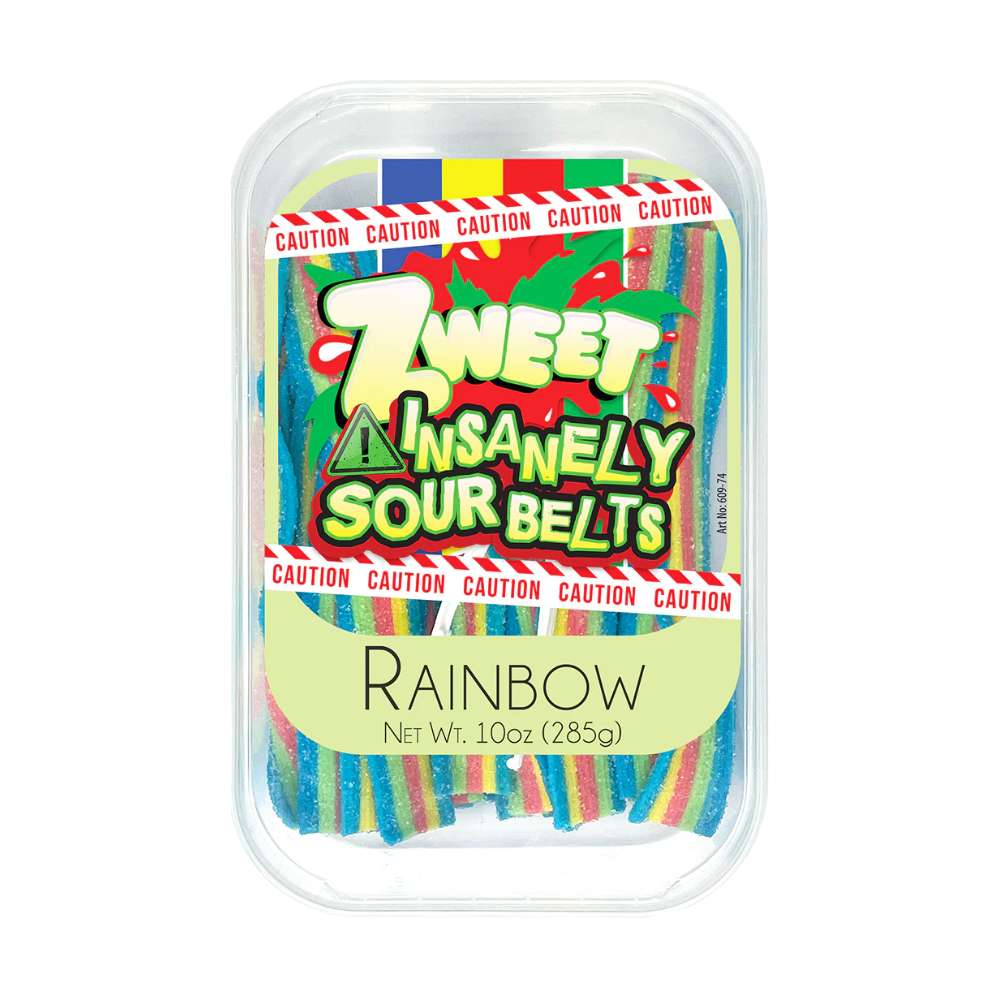 ZWEET - Insanely Sour Belts - Rainbow (285g)