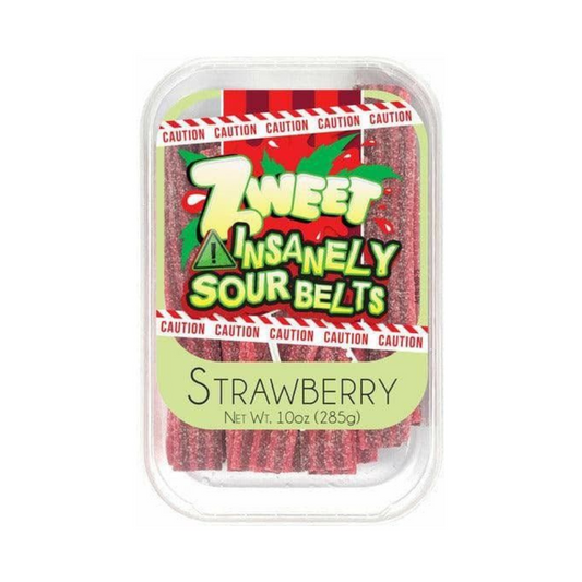 ZWEET - Insanely Sour Belts - Strawberry (285g)