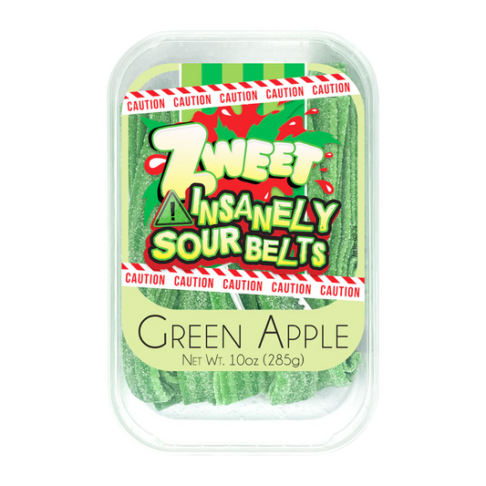 ZWEET - Insanely Sour Belts - Green Apple (285g)
