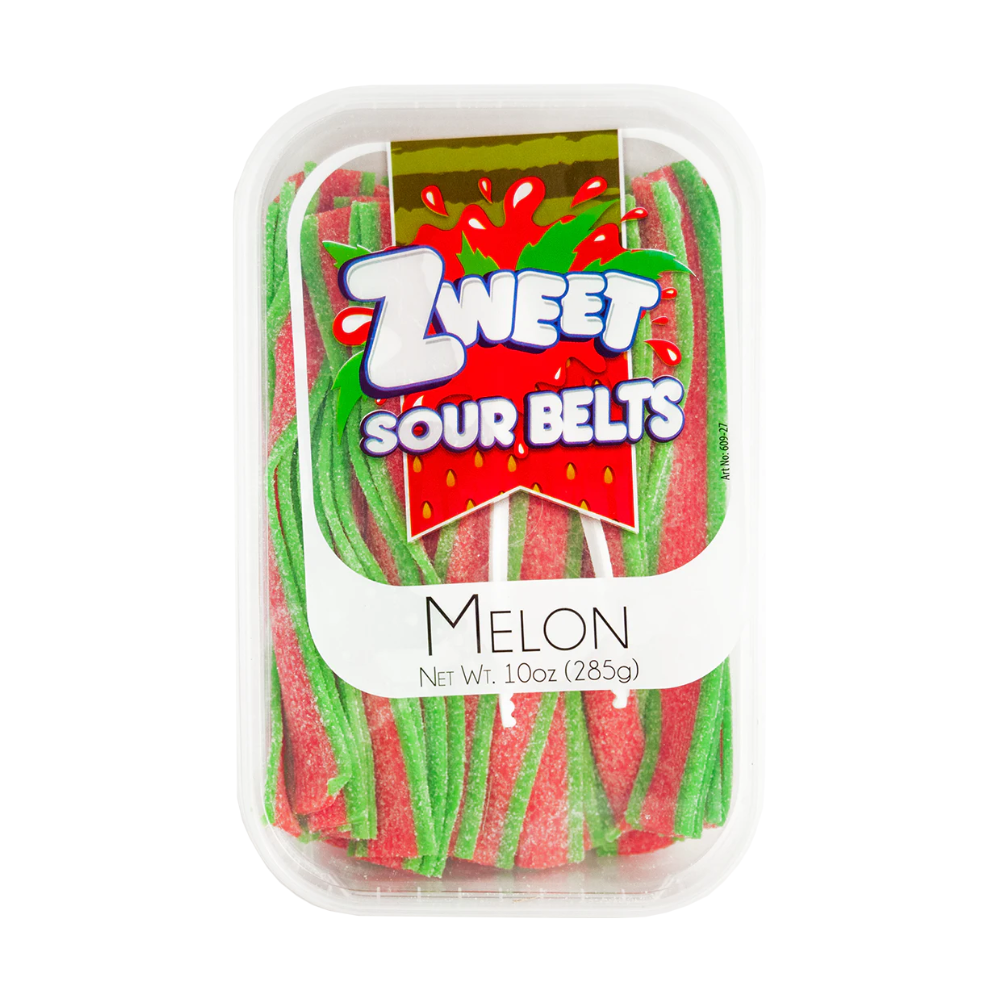 ZWEET - Sour Belts - Melon (285g)