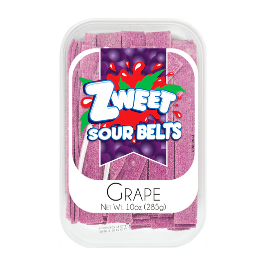 ZWEET - Sour Belts - Grape (285g)
