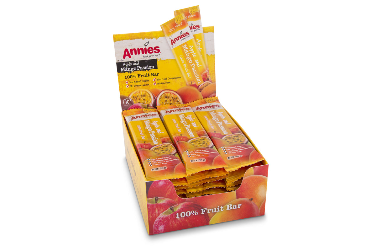 Annies - Fruit Bar - Apple & Mango Passion, 36 Pack (20g)