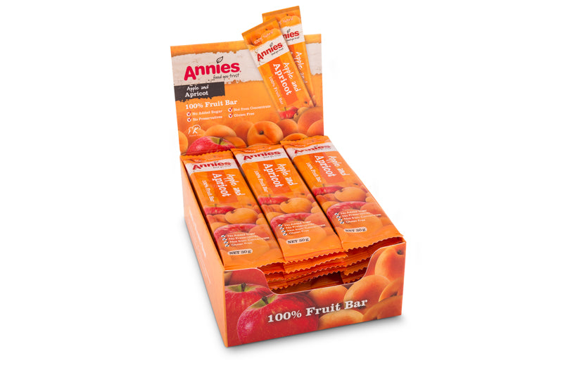 Annies - Fruit Bar - Apple & Apricot, 36 Pack (20g)