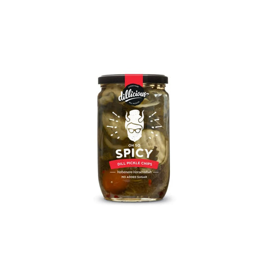 Dillicious - Oh So Spicy Dill Pickle Chips (675g)