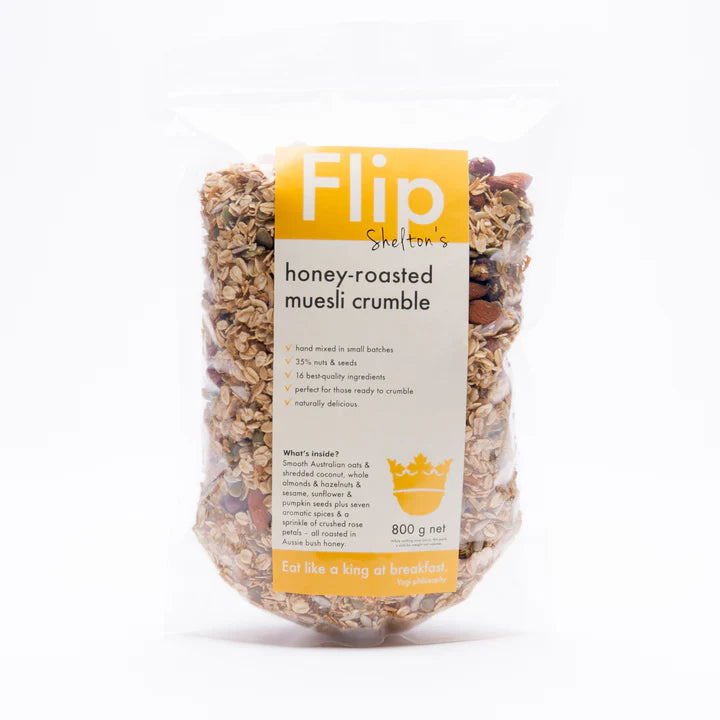 Flip Shelton - Honey Roasted Muesli Crumble (800g)