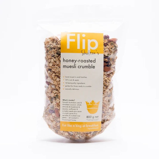 Flip Shelton - Honey Roasted Muesli Crumble (800g)