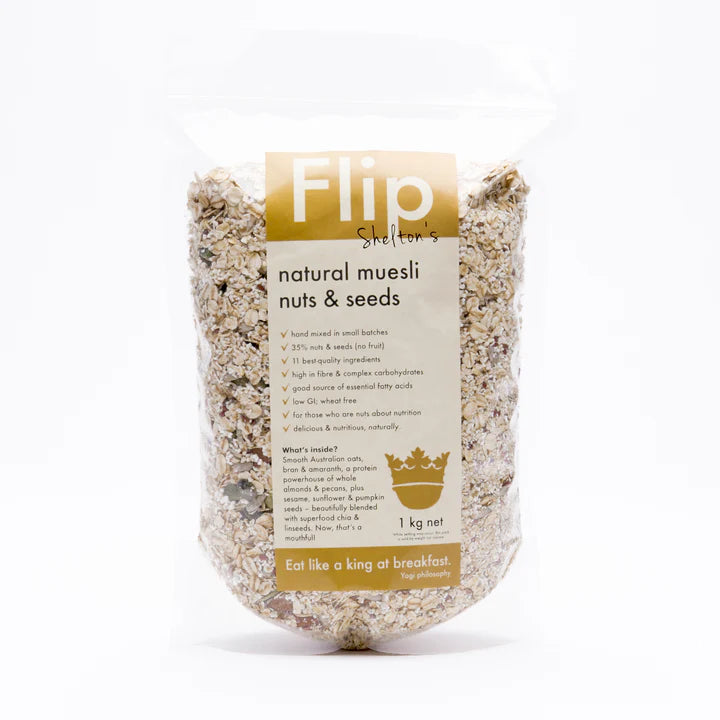 Flip Shelton - Nut & Seeds Natural Muesli (500g)