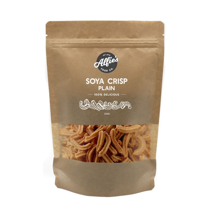 Alfie's - Nut Pouch - Soya Crisp - Plain (250g)