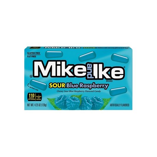 Mike & Ike - Sour Blue Raspberry (120g)