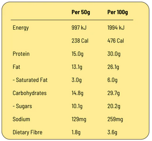 FodBods - Protein Bar - Lemon Coconut (50g)