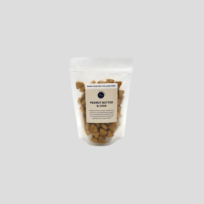 K9 Katering - Biscuits - Peanut Butter & Chia Biscuits (150g)