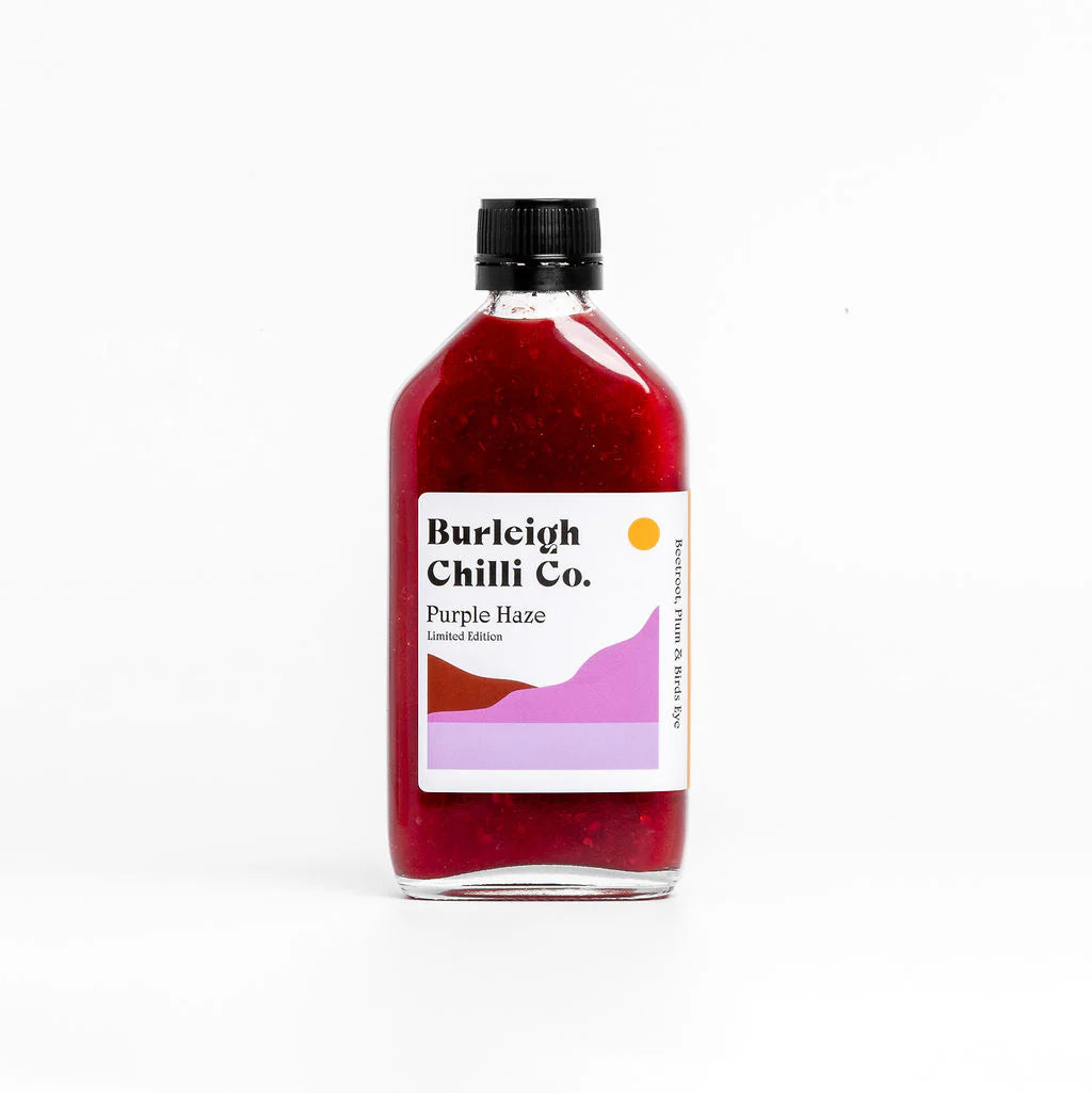 Burleigh Chilli Co. - Purple Haze | Beetroot, Plum & Birds Eye (200ml)