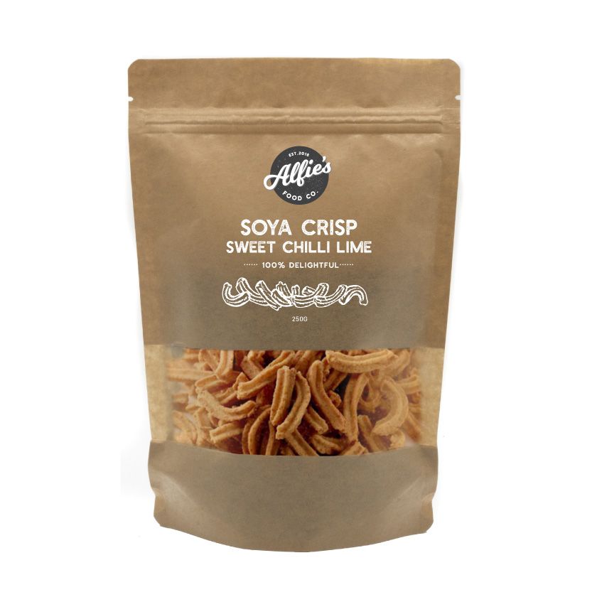 Alfie's - Nut Pouch - Soya Crisp - Sweet Chilli Lime (250g)