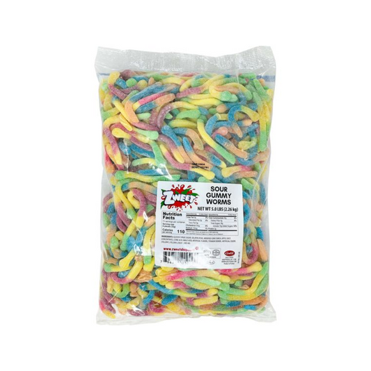 ZWEET - Gummy - Sour Worms (2.26kg)