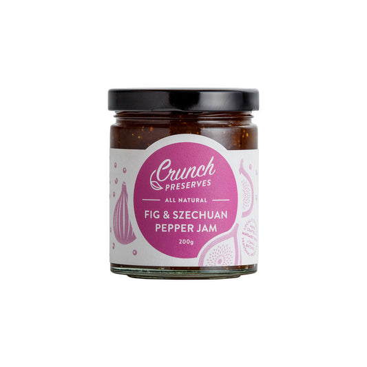 Crunch Preserves - Jam - Fig & Szechuan Pepper (230g)
