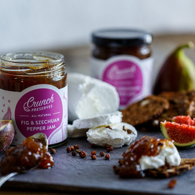 Crunch Preserves - Jam - Fig & Szechuan Pepper (230g)