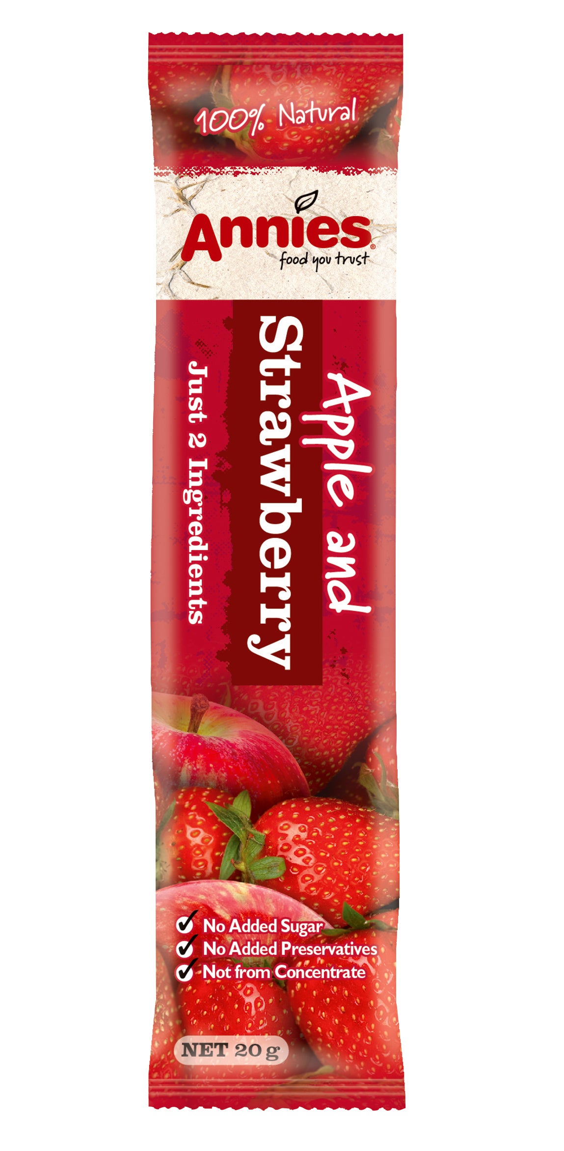 Annies - Fruit Bar - Apple & Strawberry, 36 Pack (20g)