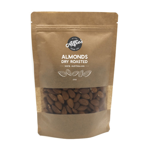 Alfie's - Nut Pouch - Almonds - Dry Roasted