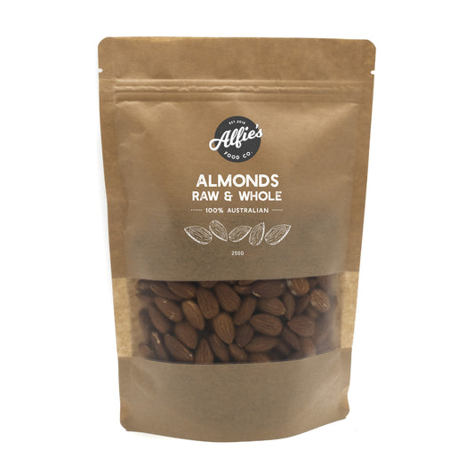 Alfie's - Nut Pouch - Almonds - Raw Kernels