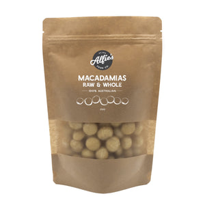 Alfie's - Nut Pouch - Macadamias - Raw & Whole