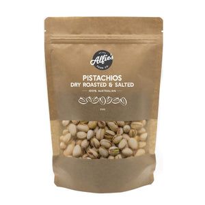 Alfie's - Nut Pouch - Pistachios - Roasted & Salted