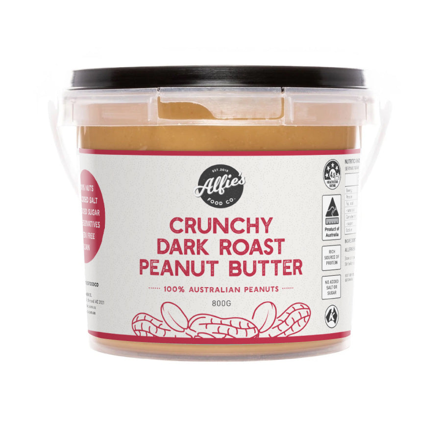 Alfie's - Butter - Crunchy Dark Roasted Peanut