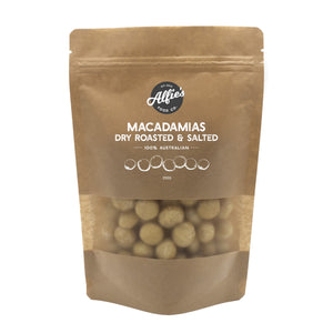 Alfie's - Nut Pouch - Macadamias - Dry Roasted