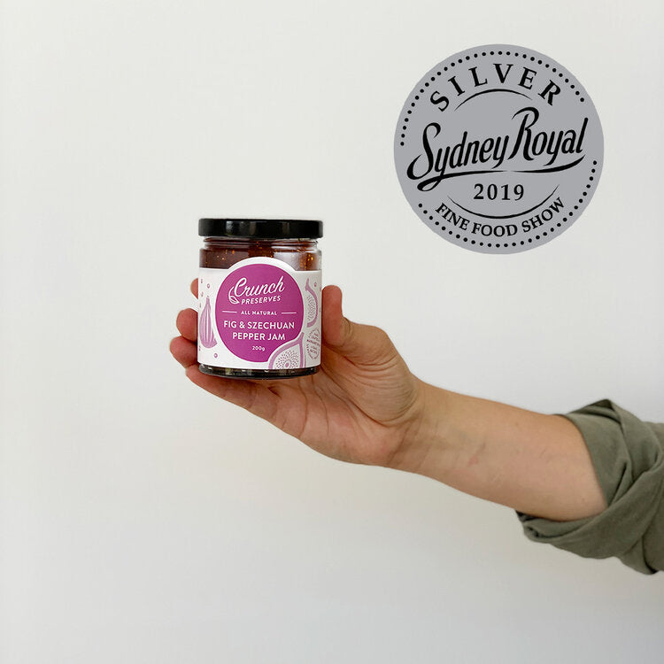 Crunch Preserves - Jam - Fig & Szechuan Pepper (230g)