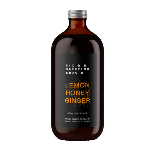 Six Barrel Soda Co. - Lemon Honey Ginger Soda Syrup