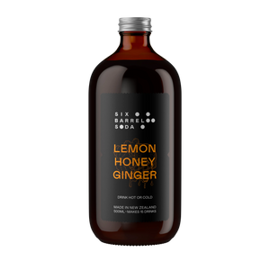 Six Barrel Soda Co. - Lemon Honey Ginger Soda Syrup