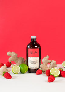 Six Barrel Soda Co. - Strawberry & Ginger Soda Syrup